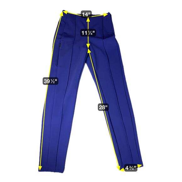 NWT Athleta Glacier Snow Skinny Pant Ski Pants Purple Womens Size 8 Leggings - Picture 16 of 16